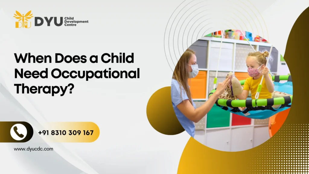 Occupational Therapy for Children in HSR Layout